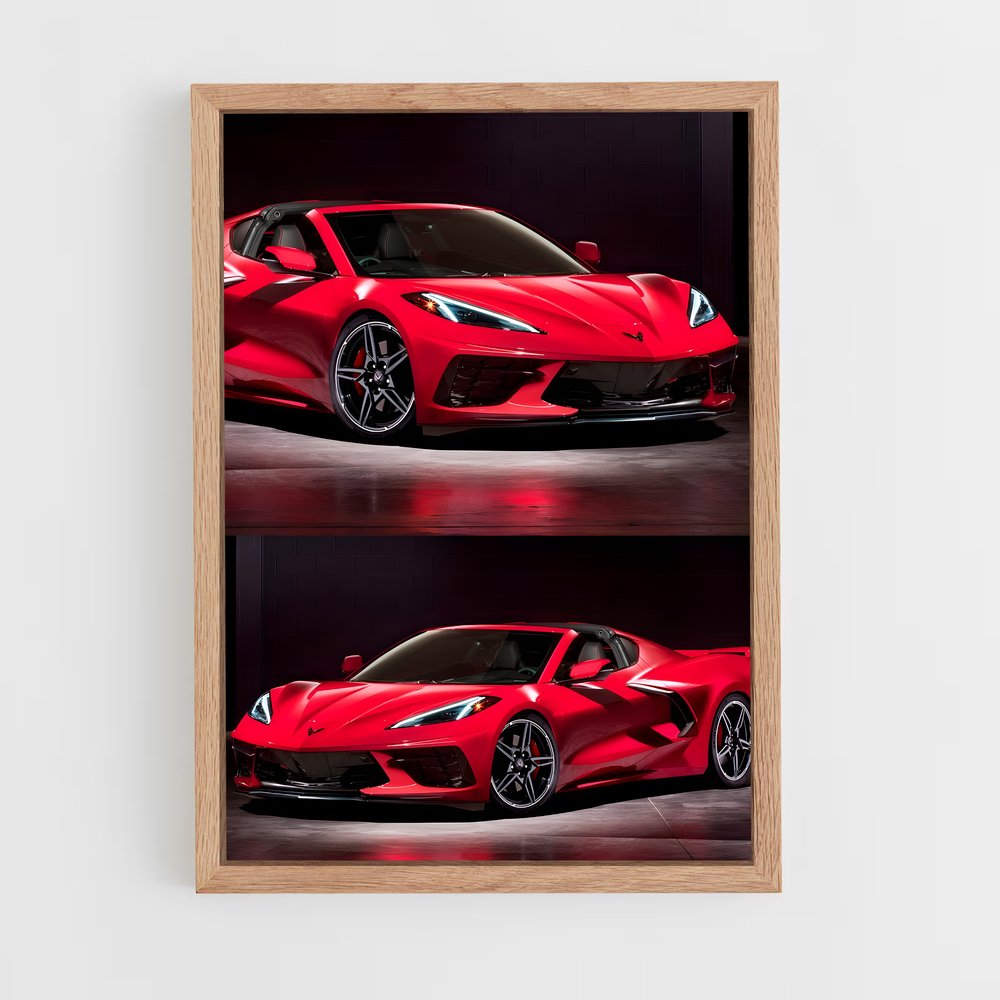 Poster Corvette Dream Machine – affiche Chevrolet (vue 4)